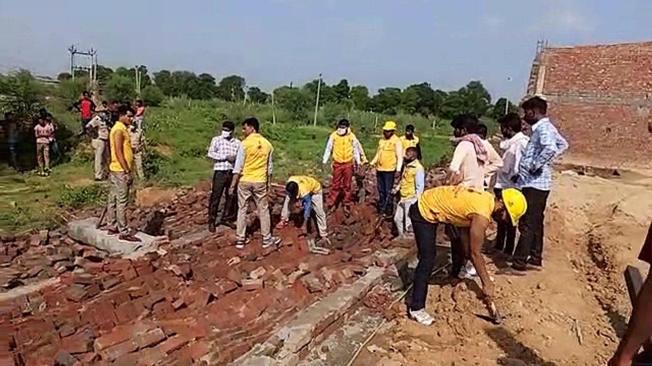 सांगानेर में  निर्माणाधीन दीवार गिरने से तीन मजदूरों की मौत