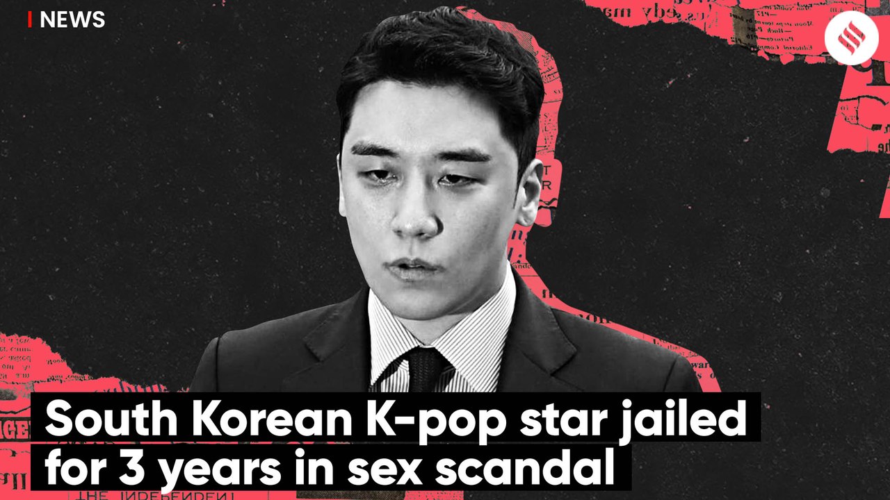 South Korean K-pop star Seungri jailed for 3 years in sex scandal