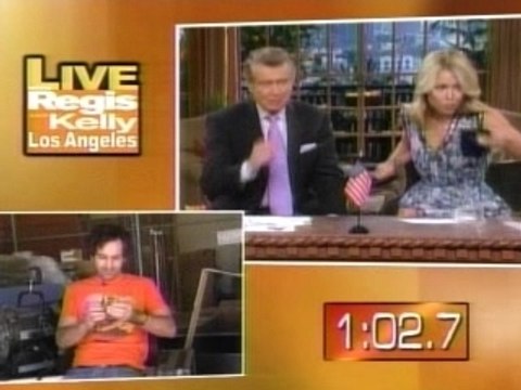 Josh Kelley solves Rubik's Cube on Regis & Kelly