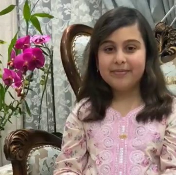 طفلة إماراتية تحتفي باليوم العالمي للغة الصينية