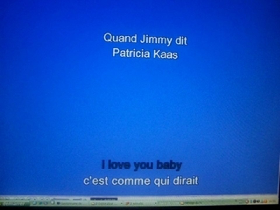 Quand Jimmy dit