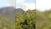 Antalya'da çıkan orman yangını kısmen kontrol altına alındı