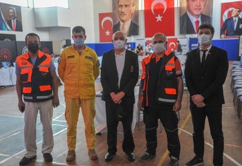 "Paraguay Ankara Büyükelçisi Valdez, Manavgat'ta yanan alanları inceledi