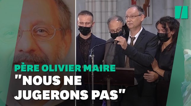 La famille du père Olivier Maire prend la parole à ses obsèques