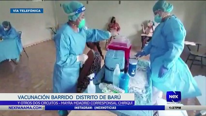 Download Video: Vacunación por barrido en el distrito de Barú y otros circuitos - Nex Noticias