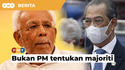 Agong tentukan siapa ada sokongan majoriti, bukan anda, PM diberitahu