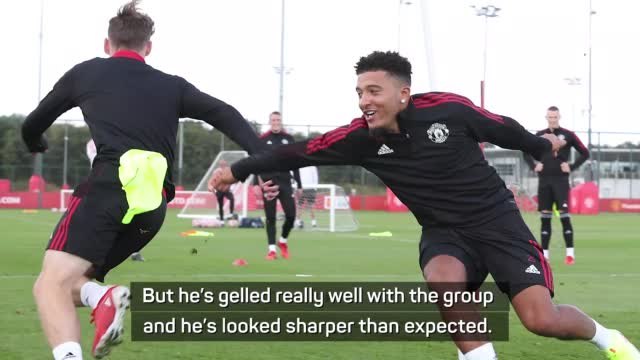 Solskjaer says 'sharp' Sancho will be involved against Leeds