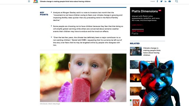 Climate change is making people think twice about having children