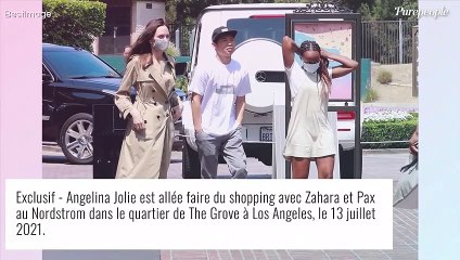 Angelina Jolie : Maman complice avec son fils Pax, la tension retombe