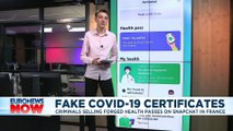 Fake COVID-19 health passes are being sold on Snapchat in France