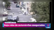 Baja el robo de automóviles asegurado entre enero y julio de 2021