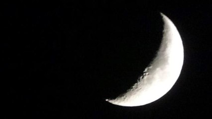 Yüksekova'da hilal ay güzelliği