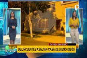 Diego Dibós: delincuentes asaltan su vivienda y retienen a su familia en una habitación