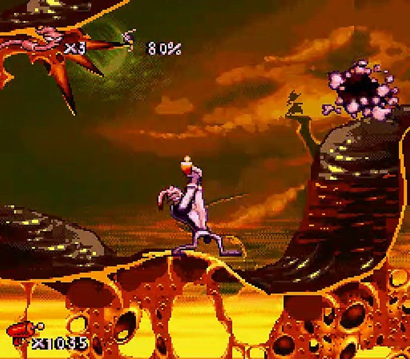 Earthworm Jim online multiplayer - snes