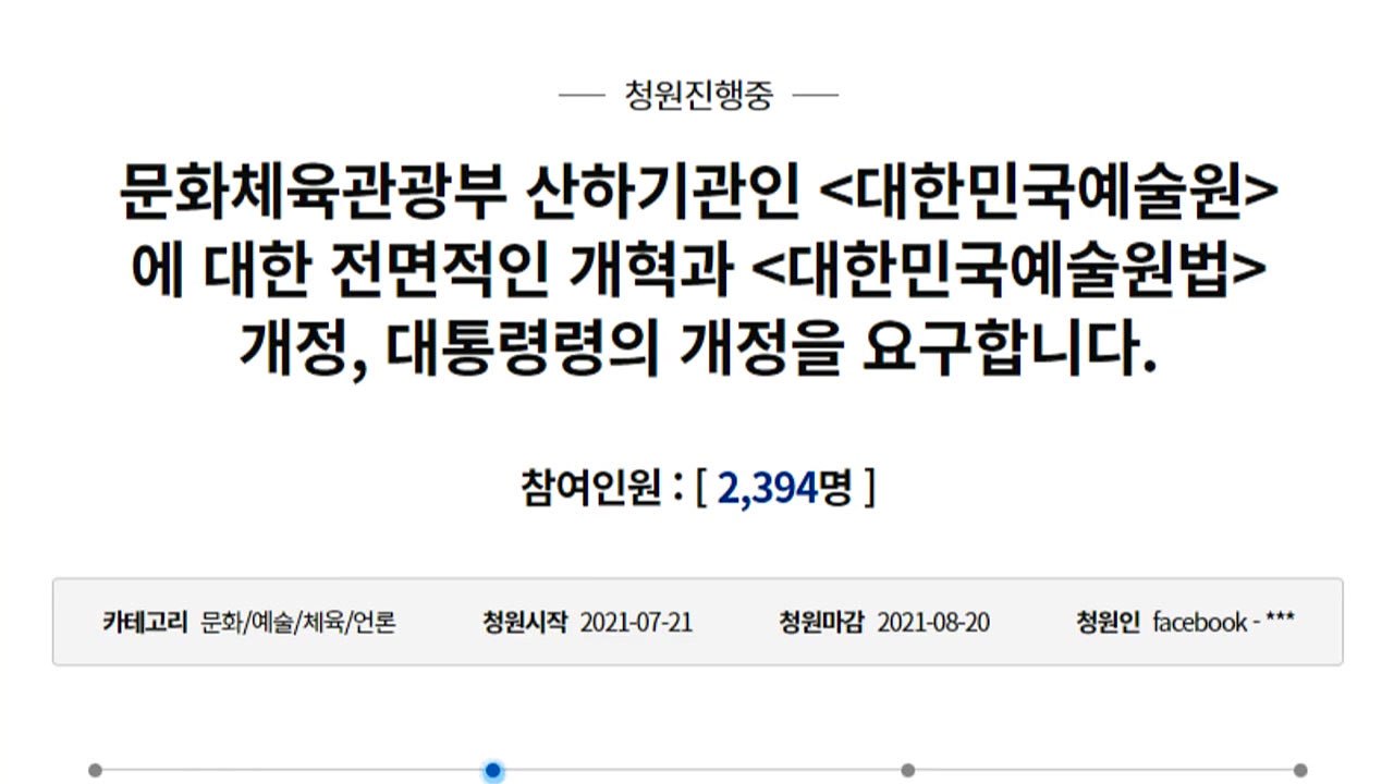 또다시 도마 위에 오른 대한민국예술원 / YTN