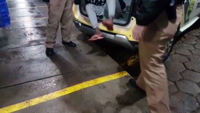 Acusado de agredir os pais é detido pela PM no Bairro Cascavel Velho