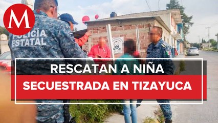 Policías de Hidalgo rescatan a una niña y localizan a otra extraviada