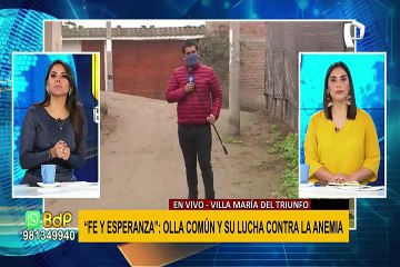 VMT: médicos detectan 65% de niños con anemia en olla común “Fe y Esperanza”