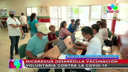 Continúa la vacunación voluntaria contra la Covid-19 a personas de 45 años en el Policlínico Iraní