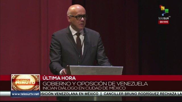 Rodríguez: Logremos acuerdos urgentes para proteger en términos sociales al pueblo de Venezuela