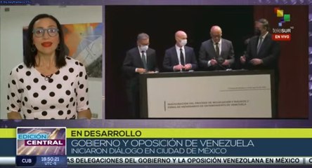 Gobierno y oposición de Venezuela firman memorando de entendimiento en México