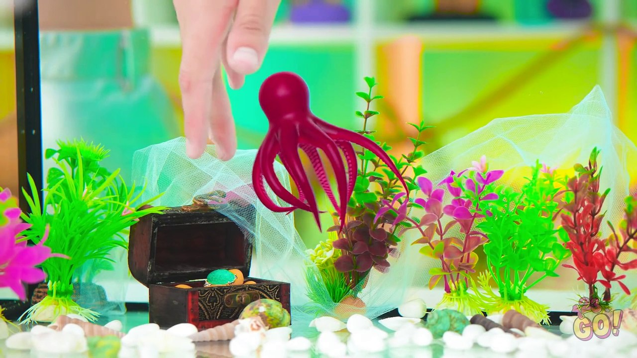MYSTICAL AQUARIUM CHALLENGE || Awesome Situations And Funny Moments by 123 GO!