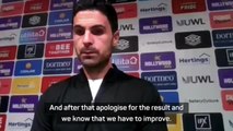 Arteta looks to reassure Arsenal fans after disappointing defeat at Brentford