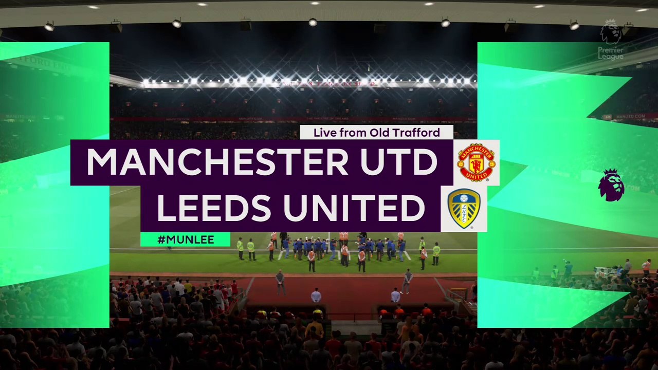 Manchester United vs Leeds United || Premier League - 14th August 2021 || Fifa 21