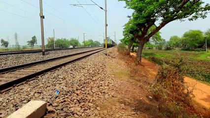 Patratu WAG-9HC Pulling  Frieght Train  BOXN Rake to Onwards__