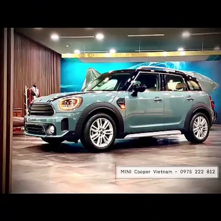 MINI Cooper Countryman 2021 màu xanh Sage Green CỰC ĐỘC CỰC CHƠI | Cường MINI Cooper : 0975 222 812