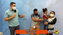 Homem que deixou Juazeiro com esposa e filha de 3 anos faz apelo por trabalho em Cajazeiras