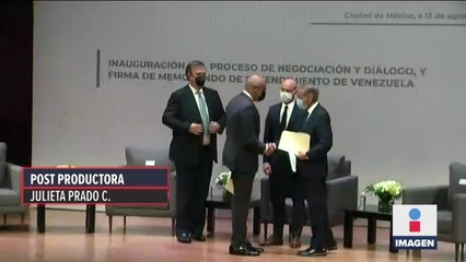 Gobierno y oposición de Venezuela inician diálogo en México