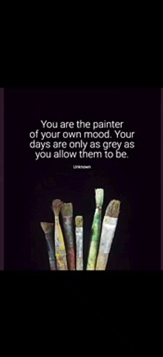 | Worth Watching | You Paint Your Own Mood | Inspirational Video