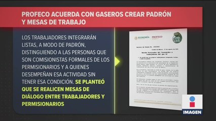 Profeco y gaseros acuerdan crear padrón y mesas de trabajo