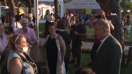 Üsküdar'da "2. Uluslararası Yaz Vakti Sergisi" sanatseverlerle buluştu