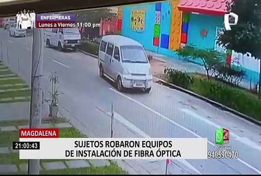 Los Olivos: roban equipos para telefonía e internet valorizados en US$ 7 mil