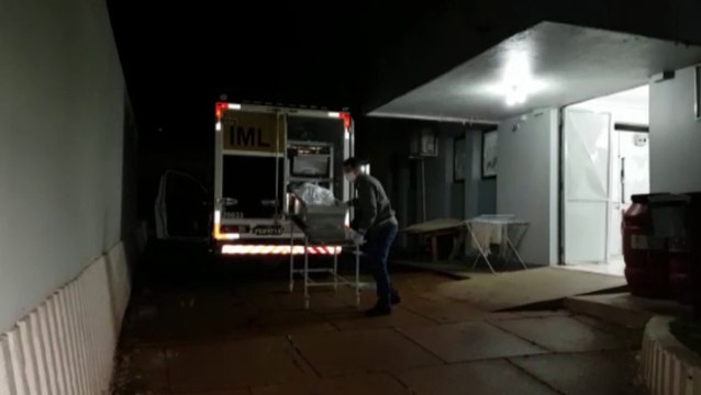 Deu entrada no IML o corpo de Denilson Muniz, vítima de AVC aos 54 anos de idade