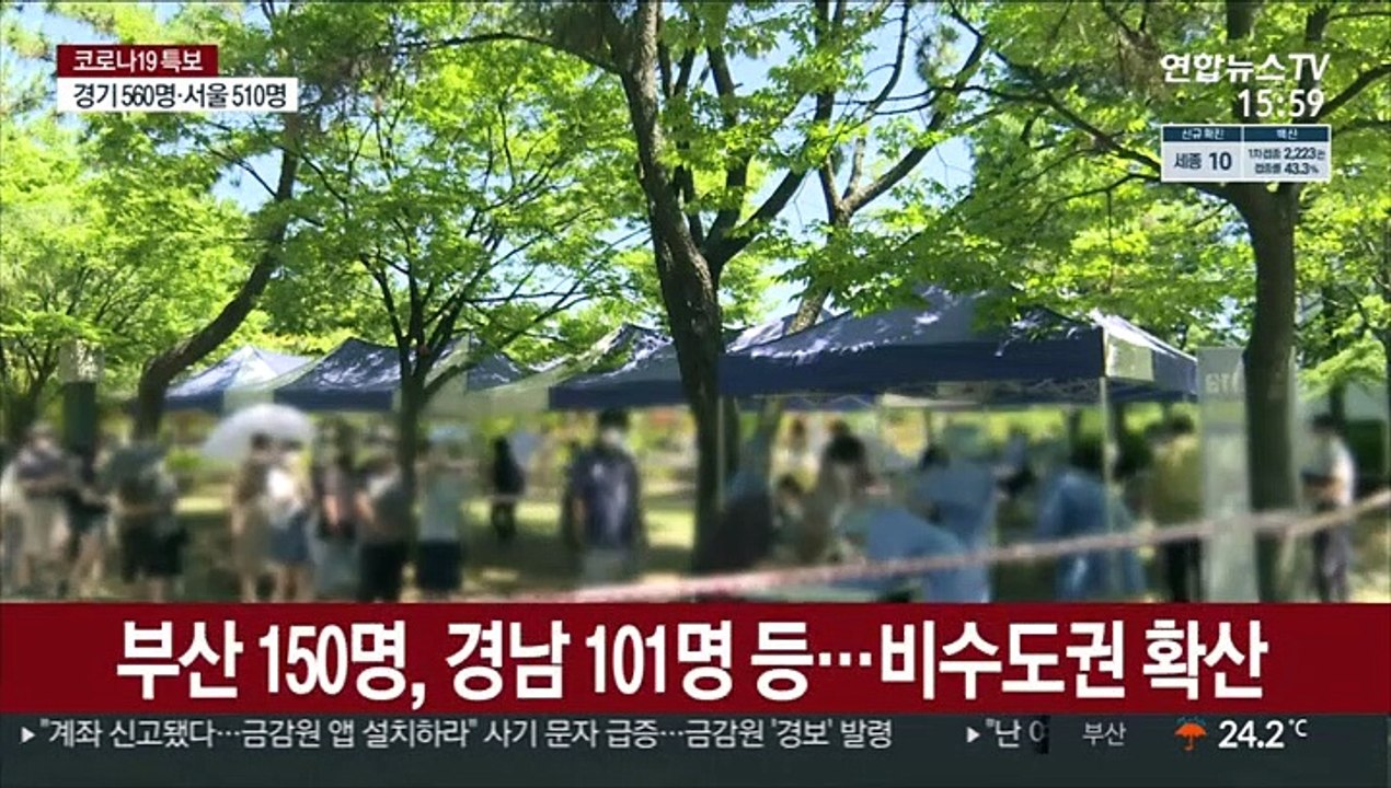 코로나 신규 확진 1,930명…광복절 연휴 중대기로