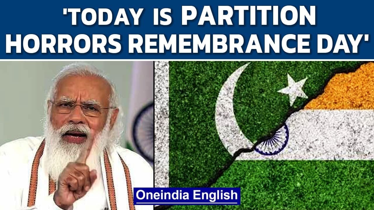 PM Modi labels August 14 as Partition Horrors R...