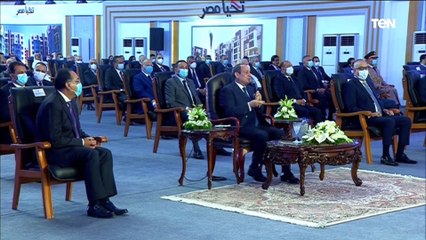 السيسي: سهل عليا أزود الدعم على العيش والتموين بدل مشروعات تطوير العشوائيات لكن الحياة الكريمة أهم