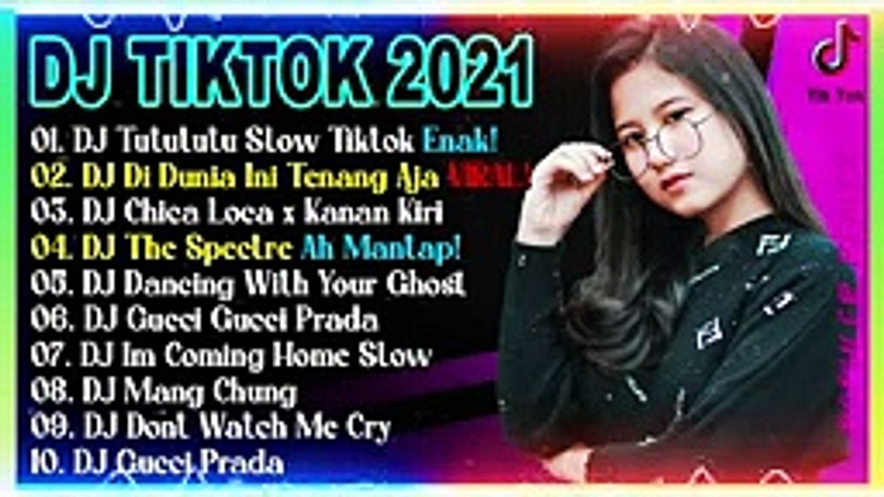 DJ TIKTOK TERBARU 2021  DJ TUTU TIKTOK REMIX FULL BASS VIRAL REMIX TERBARU 2021_v144P