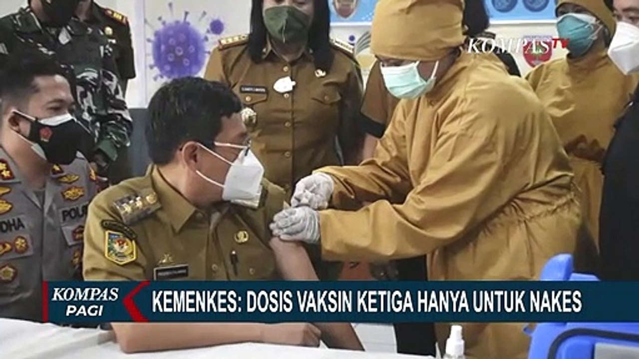 Kemenkes: Dosis Vaksin Ketiga Hanya untuk Tenaga Kesehatan