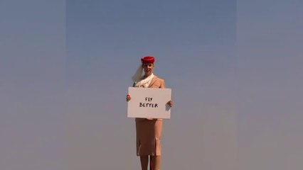 NGERI!! Viral Pramugari Berdiri di Pucuk Burj Khalifa Iklan Emirates, Begini Perjuangan di Baliknya ( 720 X 1280 )