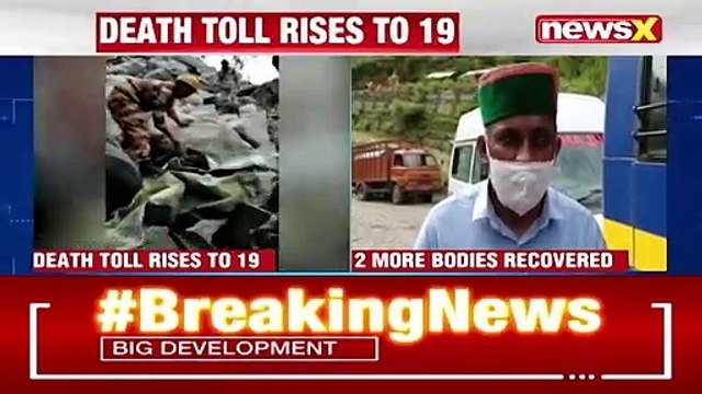 Kinnaur Landslide Tragedy Death Toll Rises To 19 NewsX