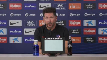 Simeone, nueva temporada, misma filosofía: "Partido a partido"