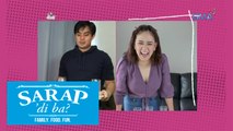 Sarap, 'Di Ba?: Sef Cadayona, sumuko ang ‘Baso-Tinidor Flip Challenge!’ | Bahay Edition