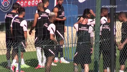 Messi, Neymar, Mbappé et compagnie : "la Pulga" à l'entraînement avec le PSG