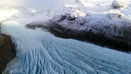 Iceland In A Minute- Iceland Drone Shots With Relaxing Music