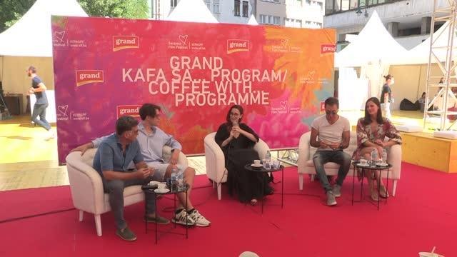 SARAYBOSNA - Oscar ödüllü Bosnalı yönetmen Tanovic, Danis Tanovic ile kahve etkinliğinde konuştu