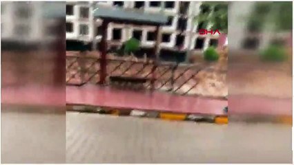 Bozkurt'ta sel böyle geldi